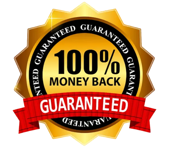 Gelatine Sculpt 60-Day 100% Money-Back Guarantee Badge